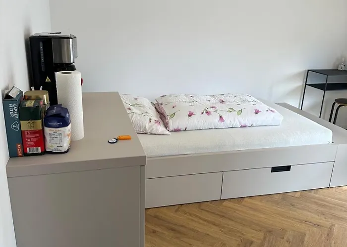 דירה Skyline Adlershof - Premium Design And Full Kitchen *